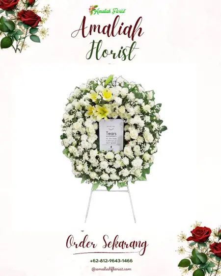 Krans Bunga Duka Sumbersoko